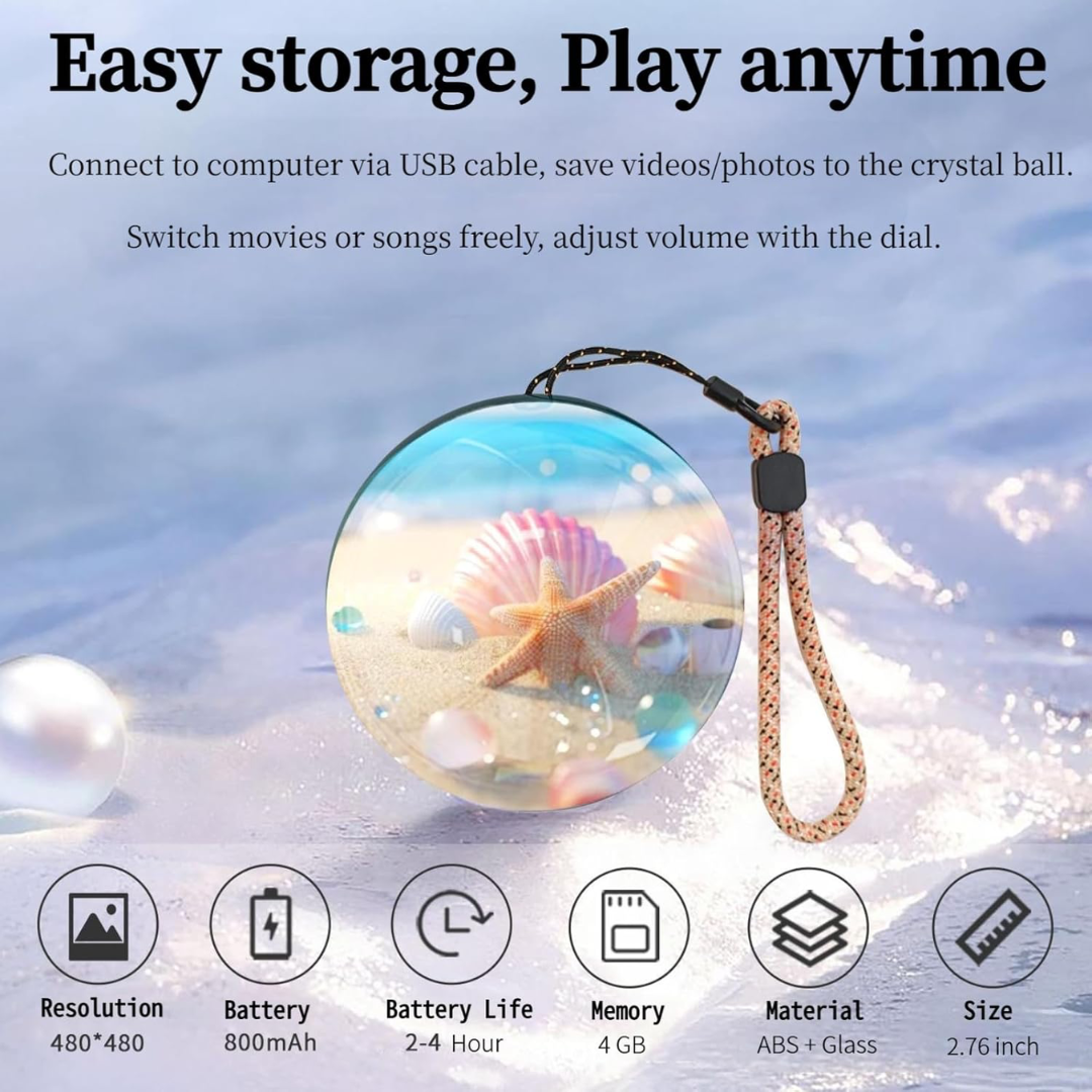 HeartGlow Globe - A Sphere of Love & Memories That Shine Forever