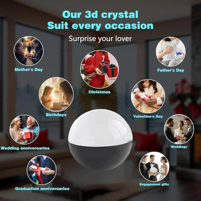 HeartGlow Globe - A Sphere of Love & Memories That Shine Forever